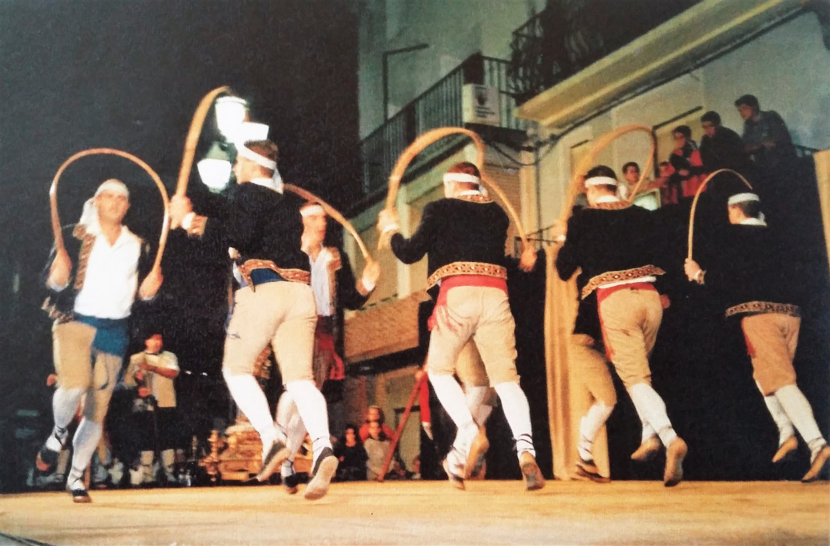 Paloteado de Ablitas. 2017. Danza de Arcos