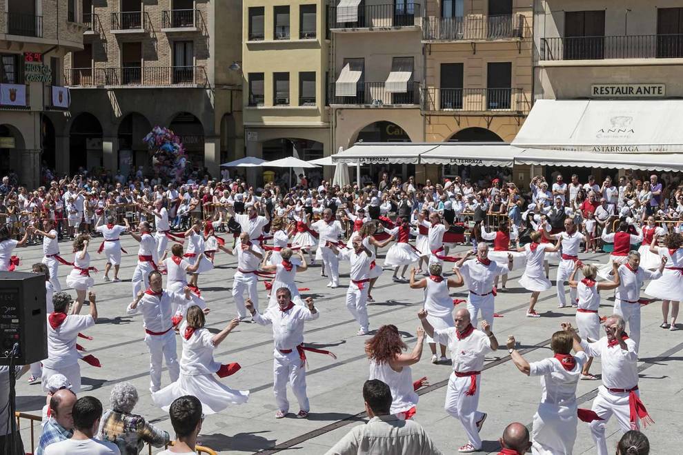 Baile de la Era de Lizarra-Estella. 2019. Jota Vieja. F: Montxo AG (DN)