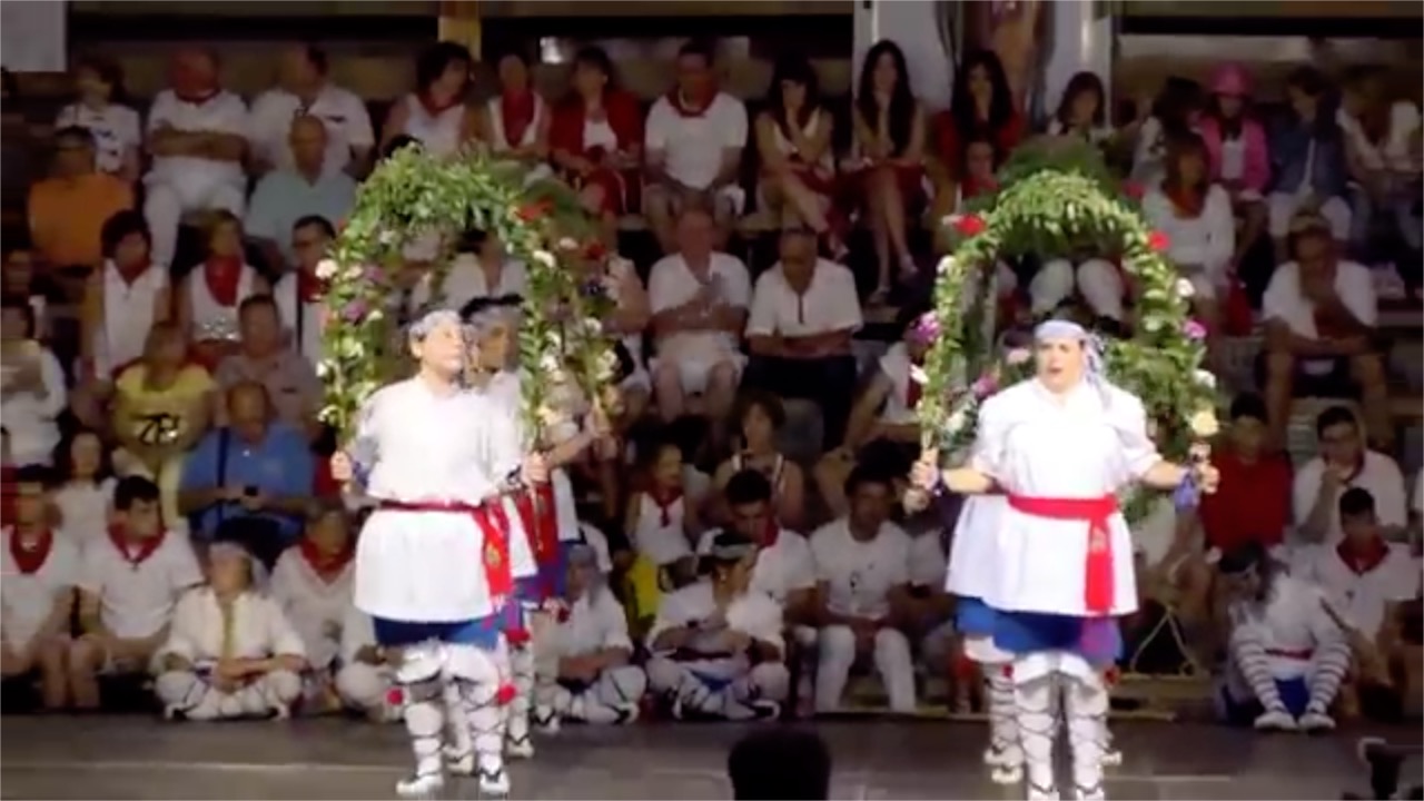 Murchanteko Paloteadoa. Danza de Arcos (1). 2016. It.: Roberto Apastegui