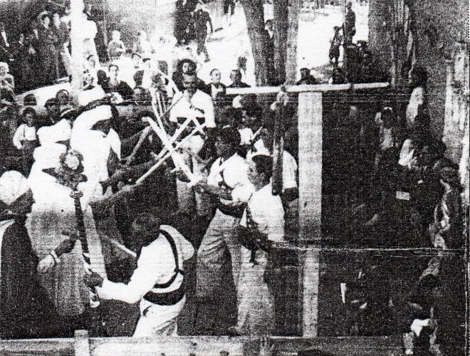 Moros y Cristianos. cortes, 1944. F.: Dantzariak, nº17, p. 21